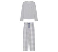 Women'secret Daily Ice Pijama Largo Collection Glace Quotidienne, Melange Grey, M Women's