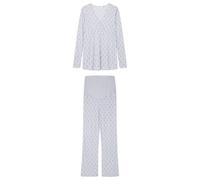 Women'secret Long Pyjama Maternity 1, Gris, S Femme
