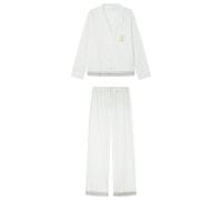 Women'secret Long Pyjama Multilicense Happy Snoopy, Blanc, M Femme
