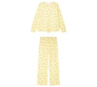 Women'secret Long Pyjama Multilicense Happy Snoopy, Citronier, M Femme