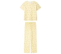 Women'secret Long Pyjama multilicense Happy Snoopy pour Femme, Citronier, XS