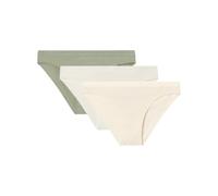 Women'secret Pack Hipster Brief Packs Lovely Cotton Culotte pour Femme, Blanc - Imprimé, S