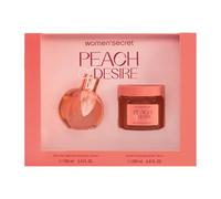 Women'secret Peach of Desire Parfum Femme Coffret 2 Pièces | Coffret Cadeau, Eau de Parfum 100ml et Jelly Cream 200ml, Set Fragrance Gourmand et Fruité