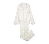 Women'secret Pijama Cosmic Pyjama Largo Mix and Match Collection Cosmique, Ivory, S Women's