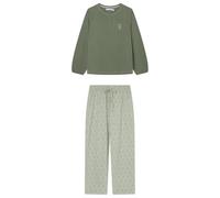 Women'secret Pijama Daily Collection Quotidienne de Pyjamas Largo Forest, Green Olive, M Women's