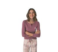 Women'secret Pijama de Manga Larga Pantalón Largo Colección Daily Pyjama, Rose Standard, XXL Femme