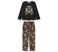 Women'secret Pijama de Manga Larga Pantalón Largo Colección Halloween Pyjama Femme