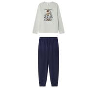 Women'secret Pijama de Manga Larga Pantalón Largo Colección Men's Autumn Pyjama, Moyen, Gris, S Femme