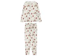 Women'secret Pijama de Manga Larga Pantalón Largo Colección Multilicense Urban Pyjama, Ivoire, L Femme