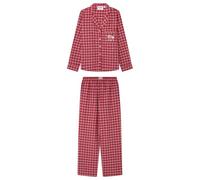 Women'secret Pijama Largo Checks Pyjama, Rojo, XXL Femme
