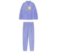Women'secret Pijama Largo Winter Cozy Collection Hiver, Maritime Blue, XXL Women's