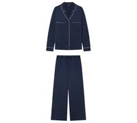 Women'secret Pijama Largo Xmas Sense Collection Pyjama Long, Maritime Blue, M Women's