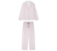 Women'secret Pijama Masculino de Manga Larga Colección Mix and Match Green House Pyjama, Pupmkin, XL Femme
