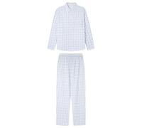 Women'secret Pijama Masculino de Manga Larga Colección Multilicense Campus Pyjama, Bleu-imprimé, XXL Femme