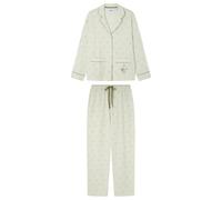 Women'secret Pijama Masculino de Manga Larga Colección Multilicense Cottage Pyjama, Ivoire, L Femme