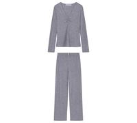 Women'secret Pijama Pyjama Largo Ice Generics PJ Collection, Lead Grey, S Women's