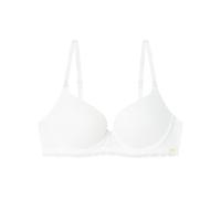 Women'secret Push Up Cotton Collection Soutien-Gorge pour Femme, Blanc, 80B