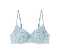 Women'secret Push Up Spring Broderie Soutien-Gorge, Bleu, 85A Femme