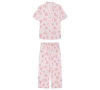 Women'secret Pyjama à Manches Courtes Multilicense Crush Ensemble de Pijama, IMPRIMÉ Rose, XXL Femme