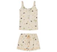 women'secret Pyjama Court Multilicense Jungle Ensemble de Pijama, IMPRIMÉ ÉCRU, S Femme