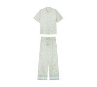women'secret Pyjama d'été à Manches Courtes Citric Ensemble de Pijama, IMPRIMÉ Vert, S Femme