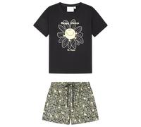 Women'secret Pyjama multilicense Happy Smiley pour Femme, Noir, S