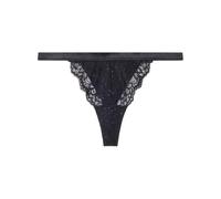 Women'secret Sequins Lace Collection Tanga Paillettes Dentelle, Standard Black, L Women's
