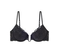 Women'secret Sujetador Full Coverage Con Relleno Soutien-Gorge rembourré à Couverture complète de la Collection Sequins Lace, Standard Black, 100D Women's