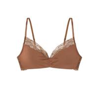 Women'secret Sujetador Triangular Con Almohadilla Extraíble Colección Autumn Rose Soutien-Gorge, Marron (Rusty Brown), 90B Femme