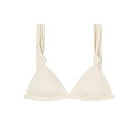 women'secret Top Bikini Triangle Rideau Ivoire Soutien-Gorge pour Femme, Blanc Ivoire, 100B
