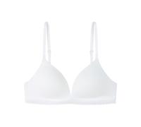 Women'secret Triangular Padded Cotton Collection Soutien-Gorge, Blanc, 85B Femme