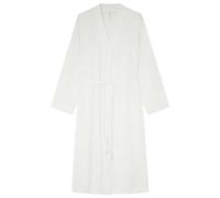 Women'secret White Long Satin Robe Blouse, Coton Blanc, L Femme
