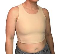 Wonababi Ceinture de natation, ceinture de poitrine transgenre à enfiler, haut de maillot de bain pour FTM et queer
