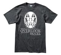 wonang Visit Overlook Hotel Shining Horror T Shirt Heather Charcoal Grey XL