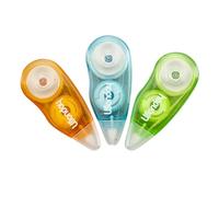 Carte de 3 mini rollers de correction frontaux 5mm x 4m