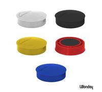 Wonday Aimant rond 30 mm Assortis - Lot de 10