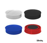 Wonday Aimant rond 40 mm Assortis - Lot de 4