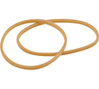 Wonday anneaux en caoutchouc en sachet naturel 63,5 mm (L)100 x (l)1,8 mm Contenu : 1.000 g