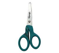 WONDAY Blister ciseaux CAID droitier 13 cm pour enfant lame inox, bouts arrondi et gachette anti-glisse