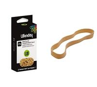Wonday Bracelets élastiques caoutchouc 70 x 5 mm Boîte 100 g Blond