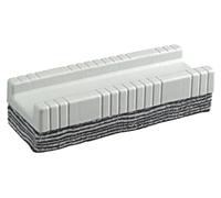 WONDAY BROSSE A TABLEAU BLANC PLAST.AVEC 10 LAMELLES DE FEUTRE