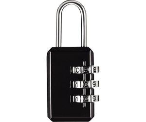 Wonday Cadenas en Métal à Combinaison, 3 Chiffres, Noir