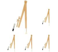 WONDAY Compas porte marqueur en bois pour tableau L 40 cm (Lot de 5)