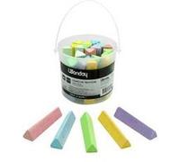 Wonday Craie de trottoir 'marelle', seau en plastique de 25 G