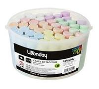Wonday Craie de trottoir 'marelle', seau en plastique de 50 G