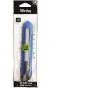 WONDAY Cutter plastique 18 mm - Blocage manuel - Embout casse-lame