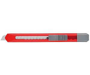 WONDAY Cutter plastique avec blocage de Lame 9 mm Coloris aléatoire