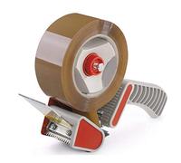 WONDAY Dévidoir Pistolet à Poignée pour Ruban Adhésif d'emballage ou Scotch - Automatique - Plastique - Dispenser de Ruban Adhésif - 50 mm - 3701254700803