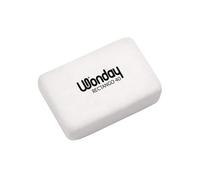 Wonday Gomme En Plastique Rectango 40, Blanc