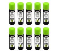 Wonday Lot De 10 Batons De Colle Vegetale ¿ Base D'amidon 40 G